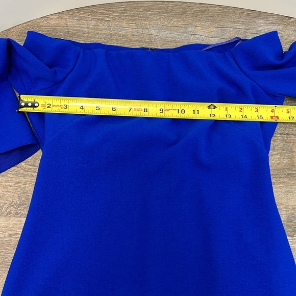 Chelsea28 Ruffle Off The Shoulder Dress Size 6 - Picture 12 of 15